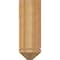 Ekena Millwork Olympic Arts and Crafts Rough Sawn Bracket w/ Offset Brace, Western Red Cedar, 8"W x 22"D x 22"H BKT0806X22X22OLY03RWR - alternate 3